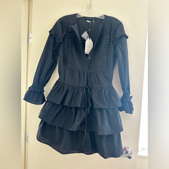 English Factory Black Dress Size Small - Picture 2 of 11